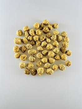 Kaninchenfleisch Knusperkugeln